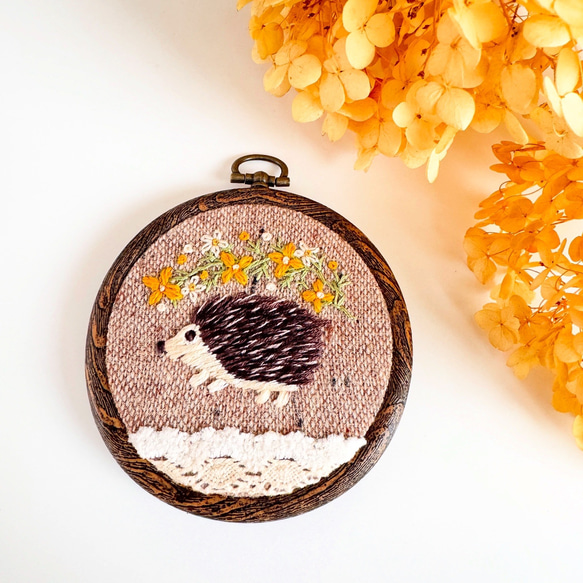 美品）ハリネズミ1 ステッチ様創作人形 【公式通販】