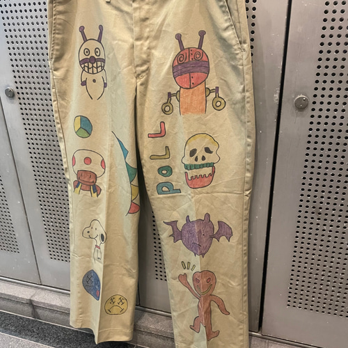 Remake リメイク チノパン ワイドパンツ メモリアルパンツ