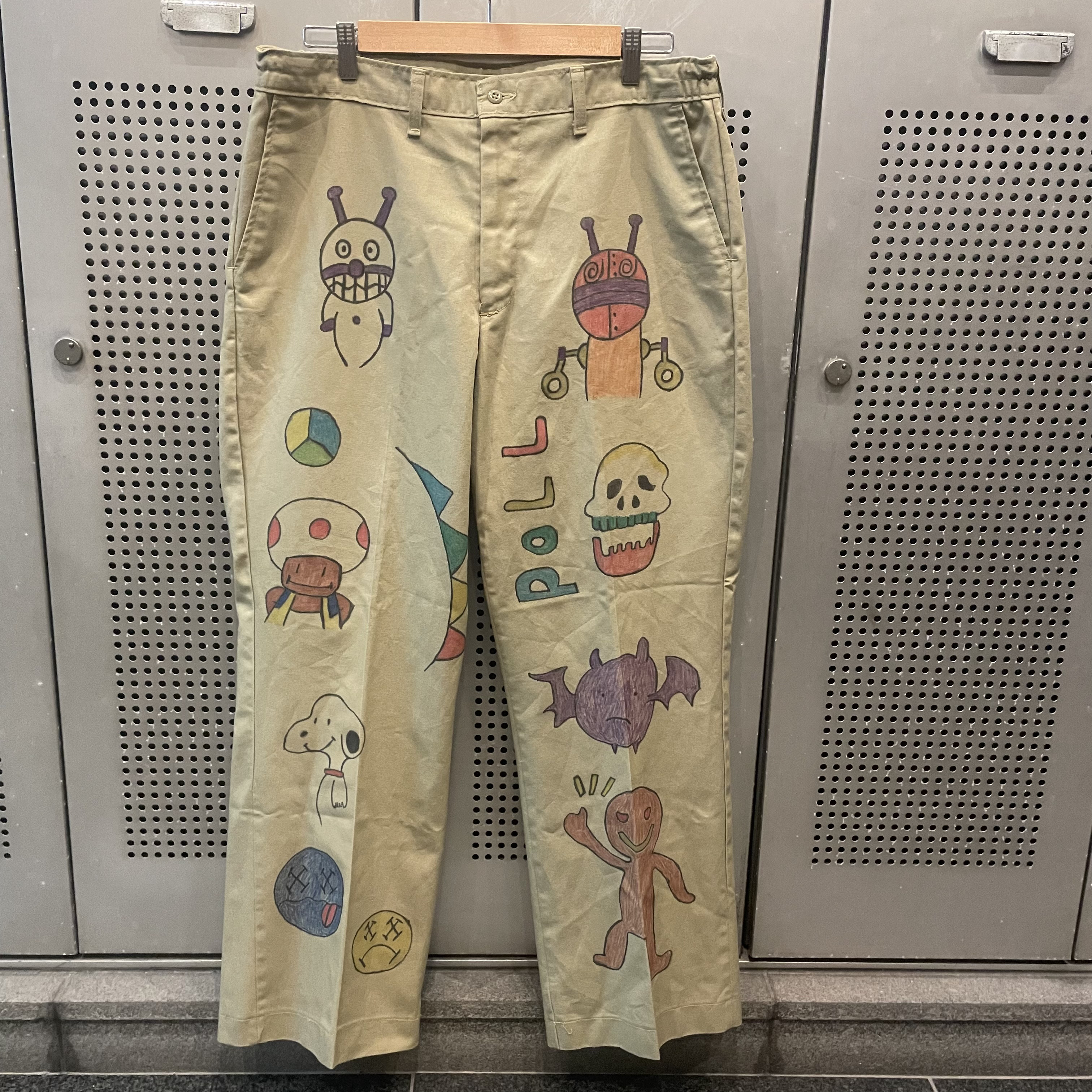 古着 ヴィンテージ vintage チノパン リメイク リメイクパンツ