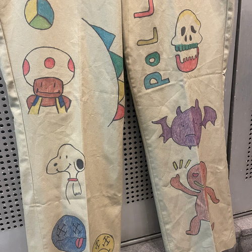 古着 ヴィンテージ vintage パンツ ワークパンツ リメイク
