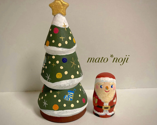 サンタクロース マトリョーシカ クリスマスツリー ニコラエヴァ