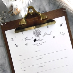 ✴︎Botanical✴︎ ウェルカムスペース 芳名帳 ゲストブック 結婚式