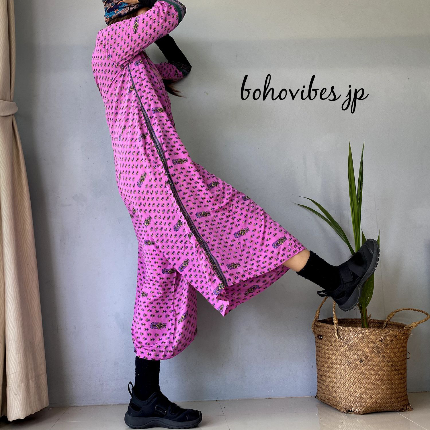 オールドシルクサリー◎オールインワンサロペット SER.23