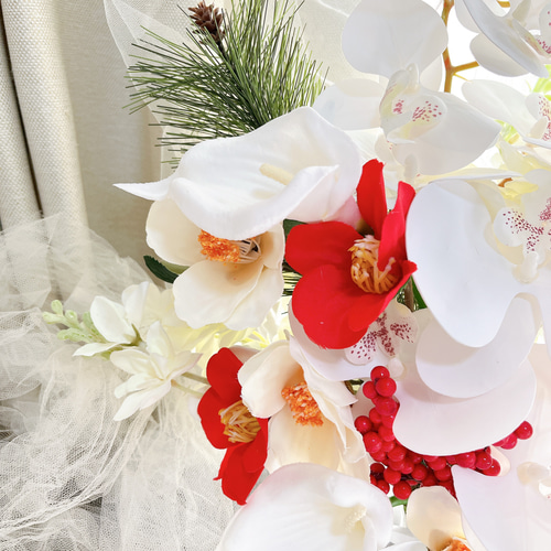 アーティフィシャルフラワーブーケ クラッチブーケ 結婚式