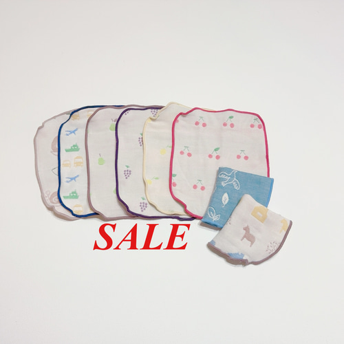 SALE☆6重ガーゼハンカチ・Mサイズ☆② 雑貨・その他 Saya 通販