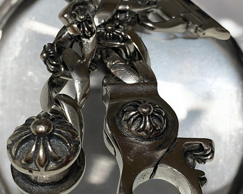 アップルウォッチ カスタム バンド ベルト シルバーsilver クロス