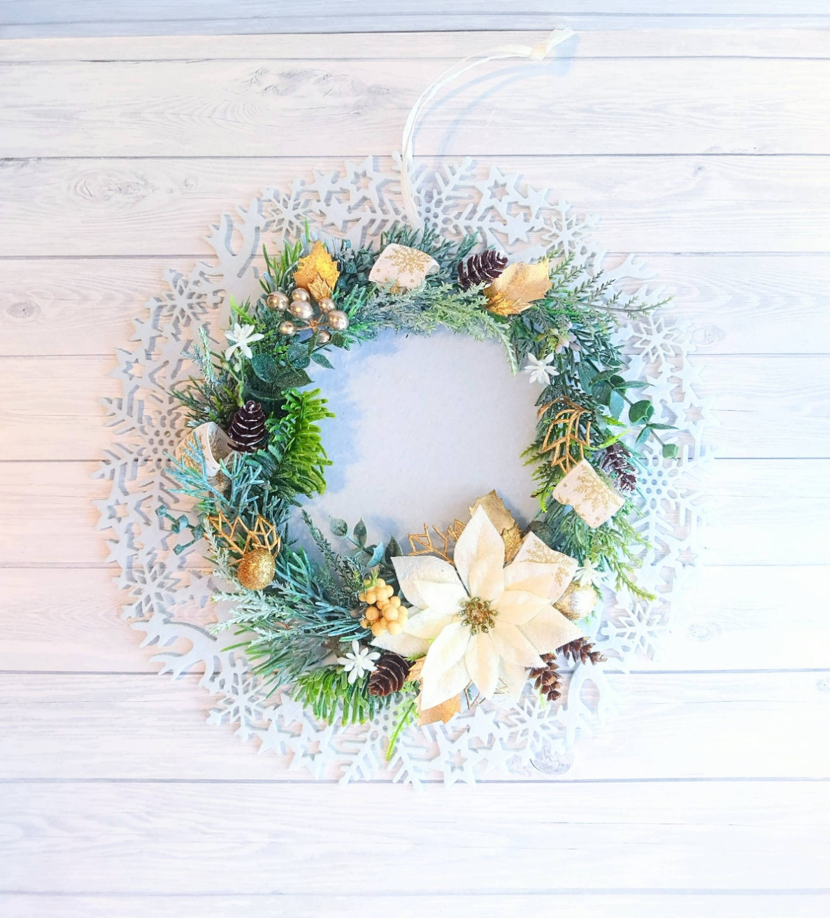 フレンチシックなクリスマスリース♡