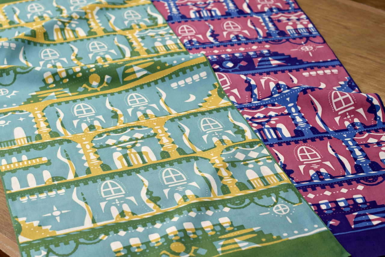chiiiibag チーバッグ ノベルティ 手ぬぐい 染めの安坊 非売品