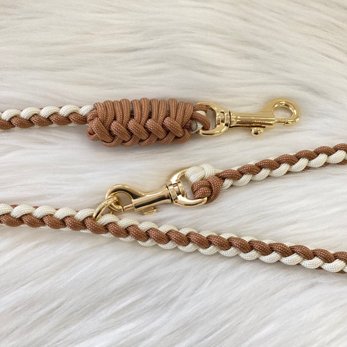 パラコードカフェリード 受注制作 パラコードカフェリード リード・首輪 M IYA 通販