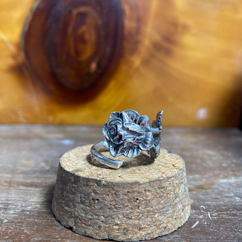 silver100% シルバーアクセサリー スプーンリング 手作り指輪