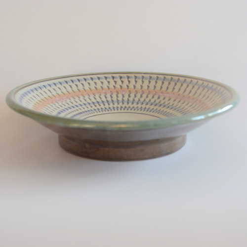 やちむん 幸陶器】飛びカンナ 7寸皿 大皿 いち商店 通販 18667333