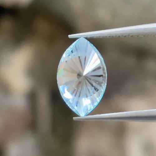 トパーズ アイスブルー トパーズ ルース ファンシー マーキス カット