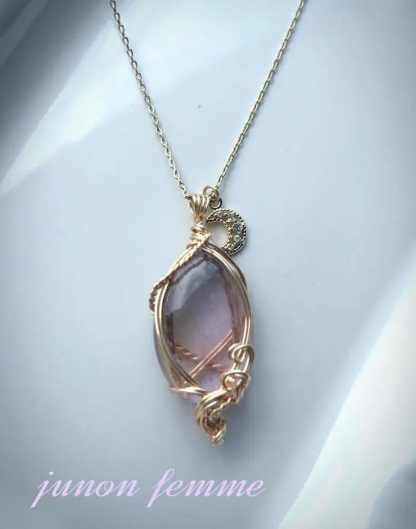 アメトリンネックレス