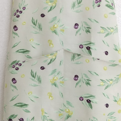 オリーブ サイズ・タイプが選べる 大人用エプロン エプロン