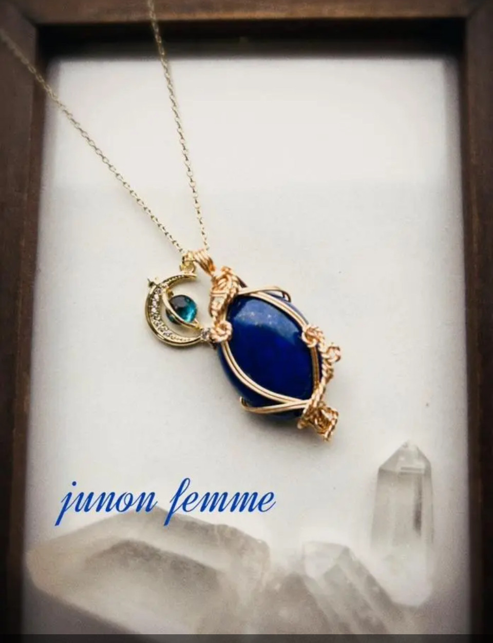 ラピスラズリネックレス