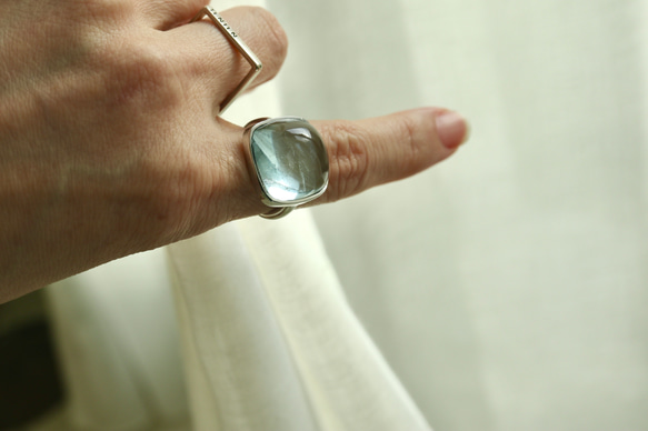 スタジオテンテン 人魚のaquamarine ring アクアマリンリング スタジオテンテン 人魚のaquamarine ring アクアマリンリング