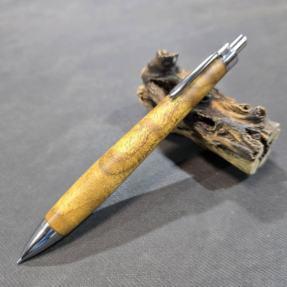 極上 御蔵島桑 ウッドシャープペンシル【送料・ギフトボックス無料