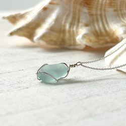 まこページ︎︎⟡アイリスクォーツ/ワイヤージュエリーネックレス︎︎⟡オーダー￼ まこページ︎︎⟡アイリスクォーツ/ワイヤージュエリーネックレス