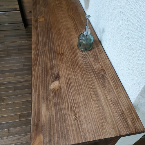 重厚＆男前】160×45×70 カウンターテーブル 一枚板《ウォールナット