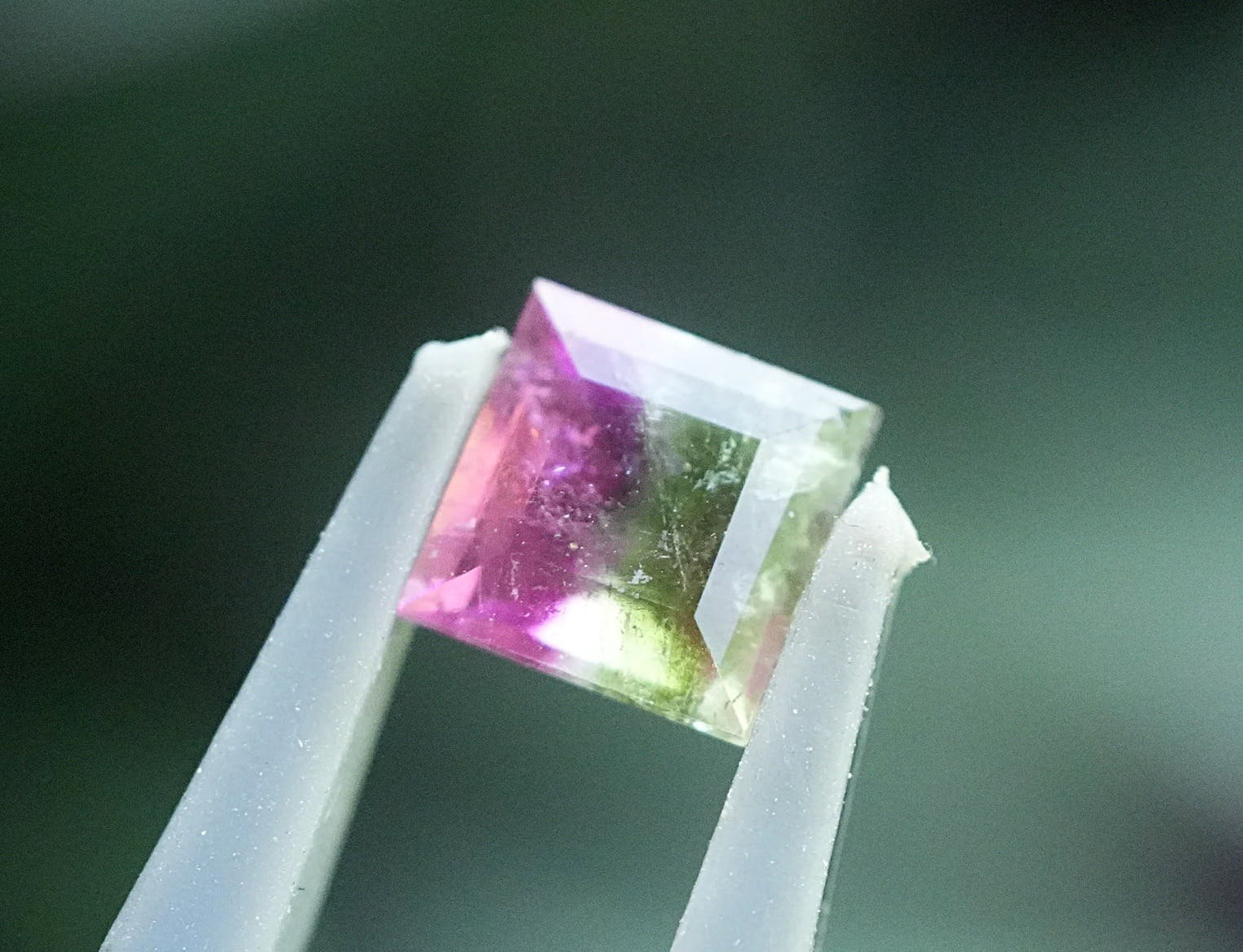 優しさ3色シャープ★バイカラートルマリン s1402