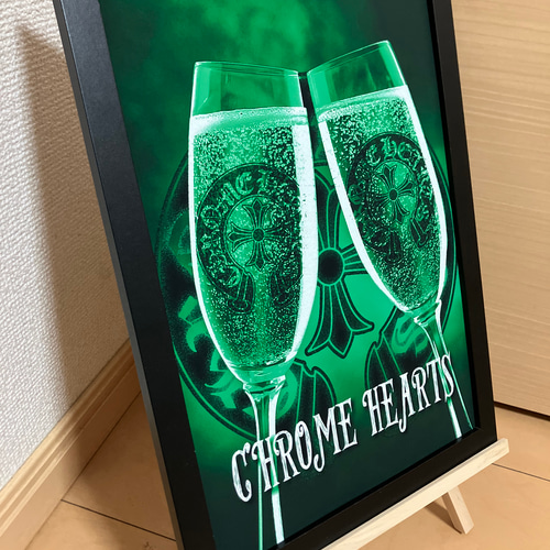 CHROMEHEARTS type⭐︎オマージュアートインテリアポスター#CH12