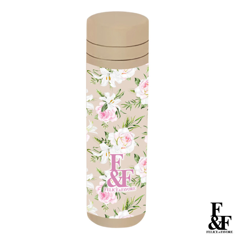 300ml ドリンクボトル ボトル ドリンク ステンレス 水筒 保温 保冷 花柄 おしゃれ フラワー プレゼント ギフト