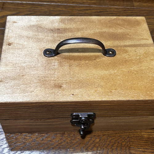 再販決定‼️☆送料無料☆アンティーク☆木製レジボックス 広巾 木製