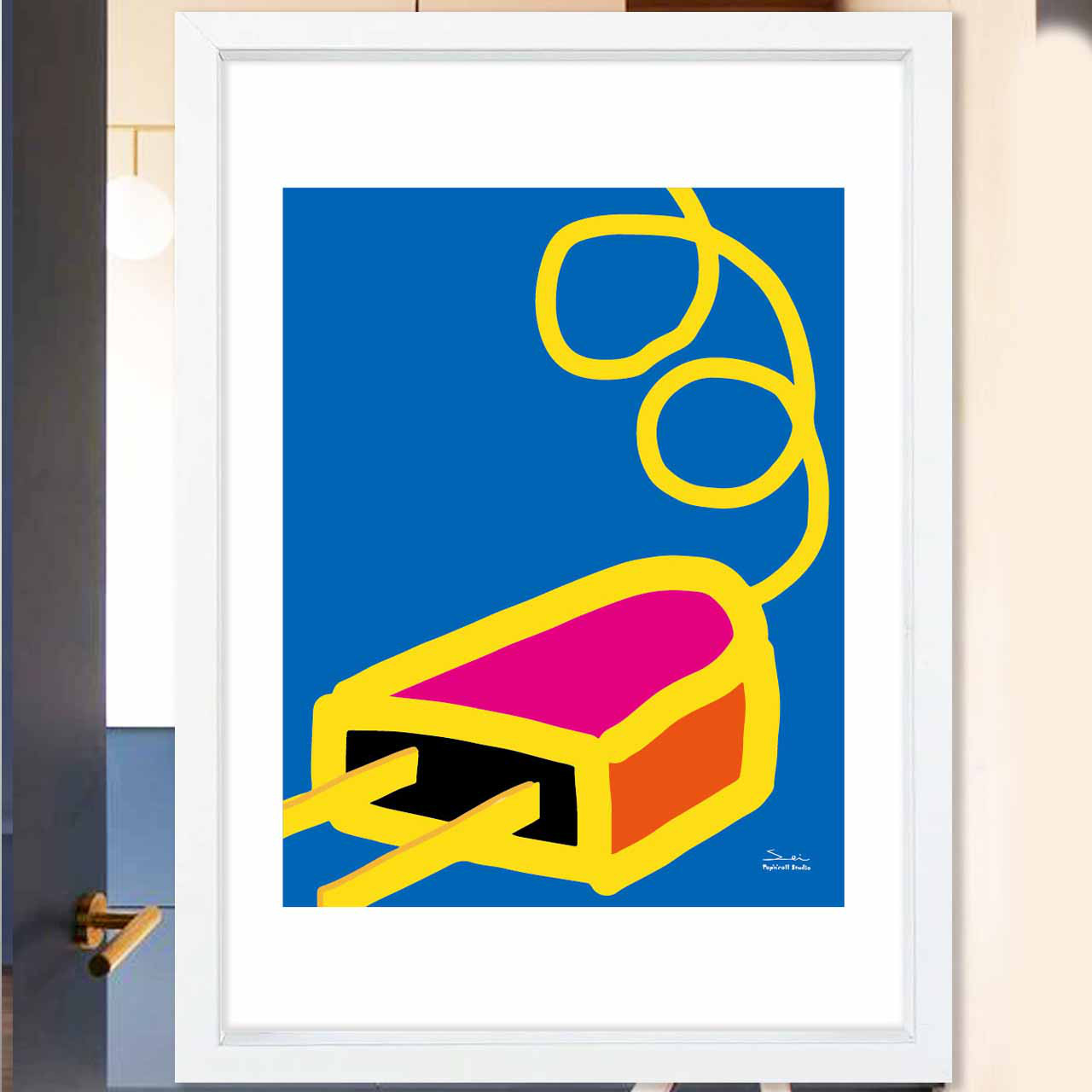 ラブスイッチ　お気に入り8000件突破　イラスト　ポスター　A4 A3 A2 A1　アート  　アートポスター　3244