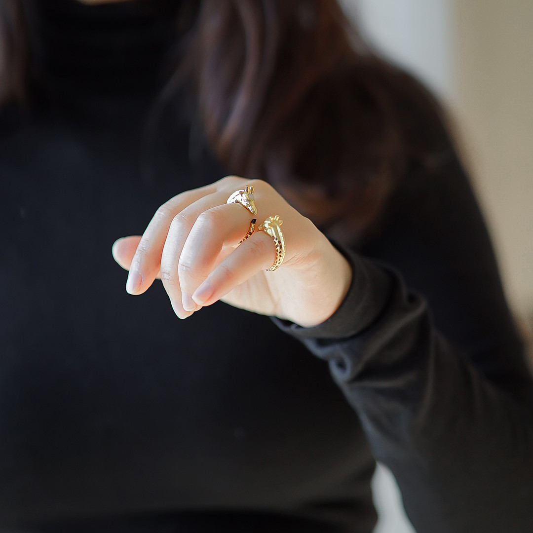 キリンモチーフリング 即発送可 20241130-10