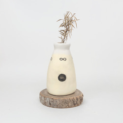 石粉粘土 「ボヘミアンバードのお香立て」ハンドメイド 作品
