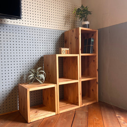 New☆123ボックスシェルフ 本棚 棚・シェルフ・ラック 魔法の家具屋 MR