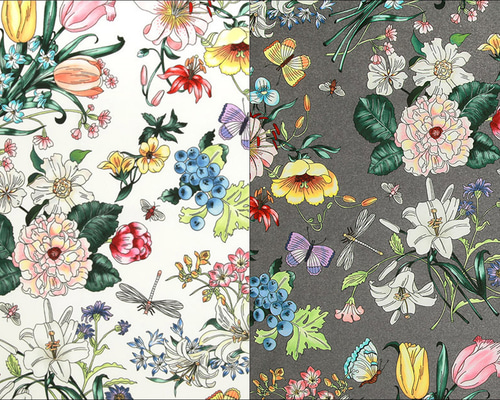 原画 フラワーアート 花の絵 花柄 ボタニカル 花図鑑　花　ガーデン 紫陽花 原画 フラワーアート 花の絵 花柄 ボタニカル 花図鑑 花