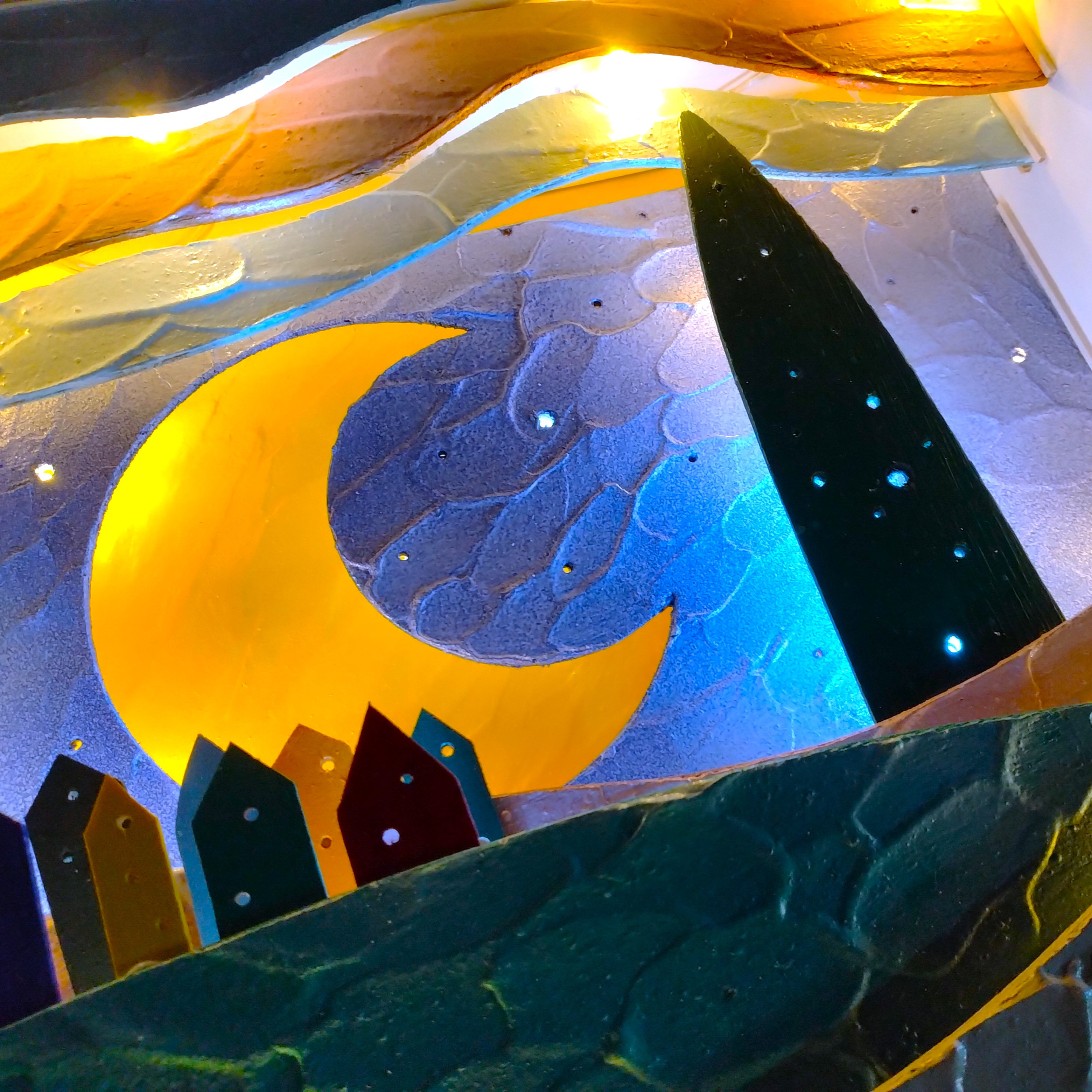 大きな木の見える風景　Ⅱ