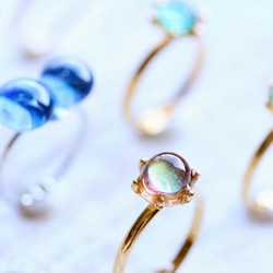 Happy bag glass ring 3点セット 10枚目の画像