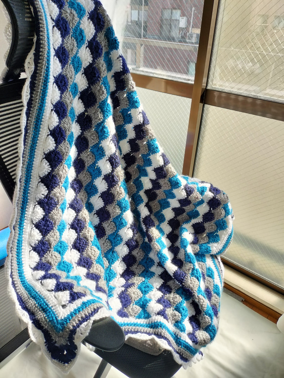 エレガントブランケット☆手作り/送料無料/冬☆インドア/ アウトドア