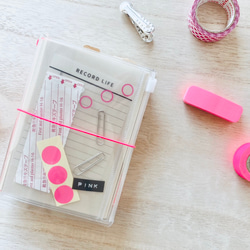 クリアなトラベラーズノート【パスポートサイズ】LACHIC NOTE 手帳