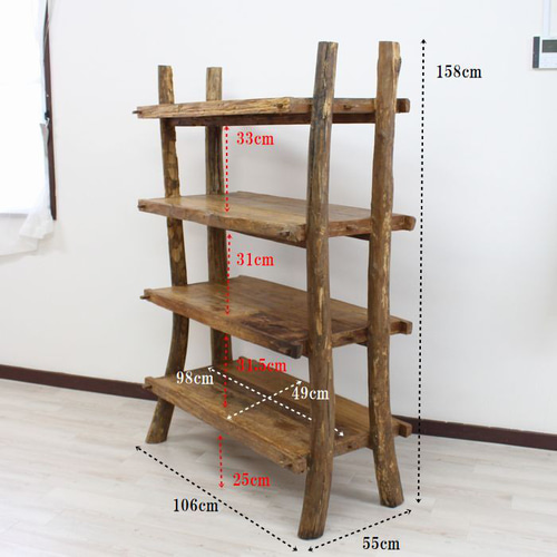 アンティーク　家具　本棚　木製　シェルフ　ディスプレイ　ラック　古道具 アンティーク 家具 本棚 木製 シェルフ ディスプレイ ラック 古道具