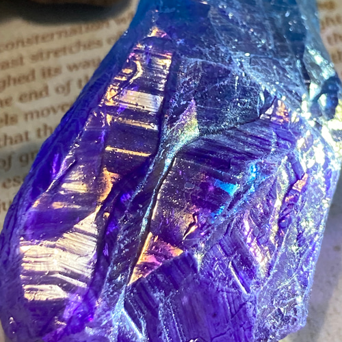 七色の夢໒꒱✨ オーラ 水晶 クリスタル ラフストーン 原石 七色の夢໒꒱✨ オーラ 水晶 クリスタル ラフストーン 原石