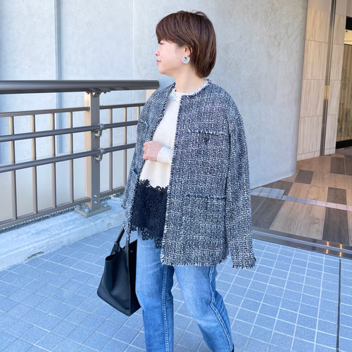 美品　45Rニット 春夏セーター　サイズフリー　レースに高級感　秋も着用可！？ 楽天市場】『大人の抜け感メッシュ』 トップス レディース