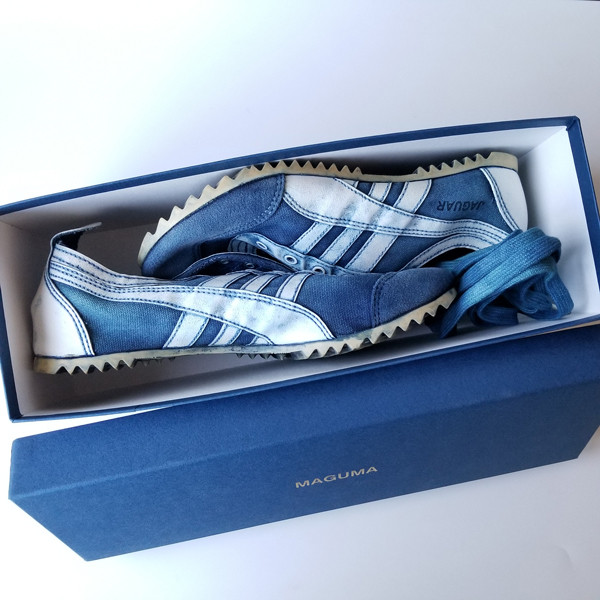 SNEAKERS（スニーカー）JAGUAR　No.33　藍染-③うすい色　24.0cm