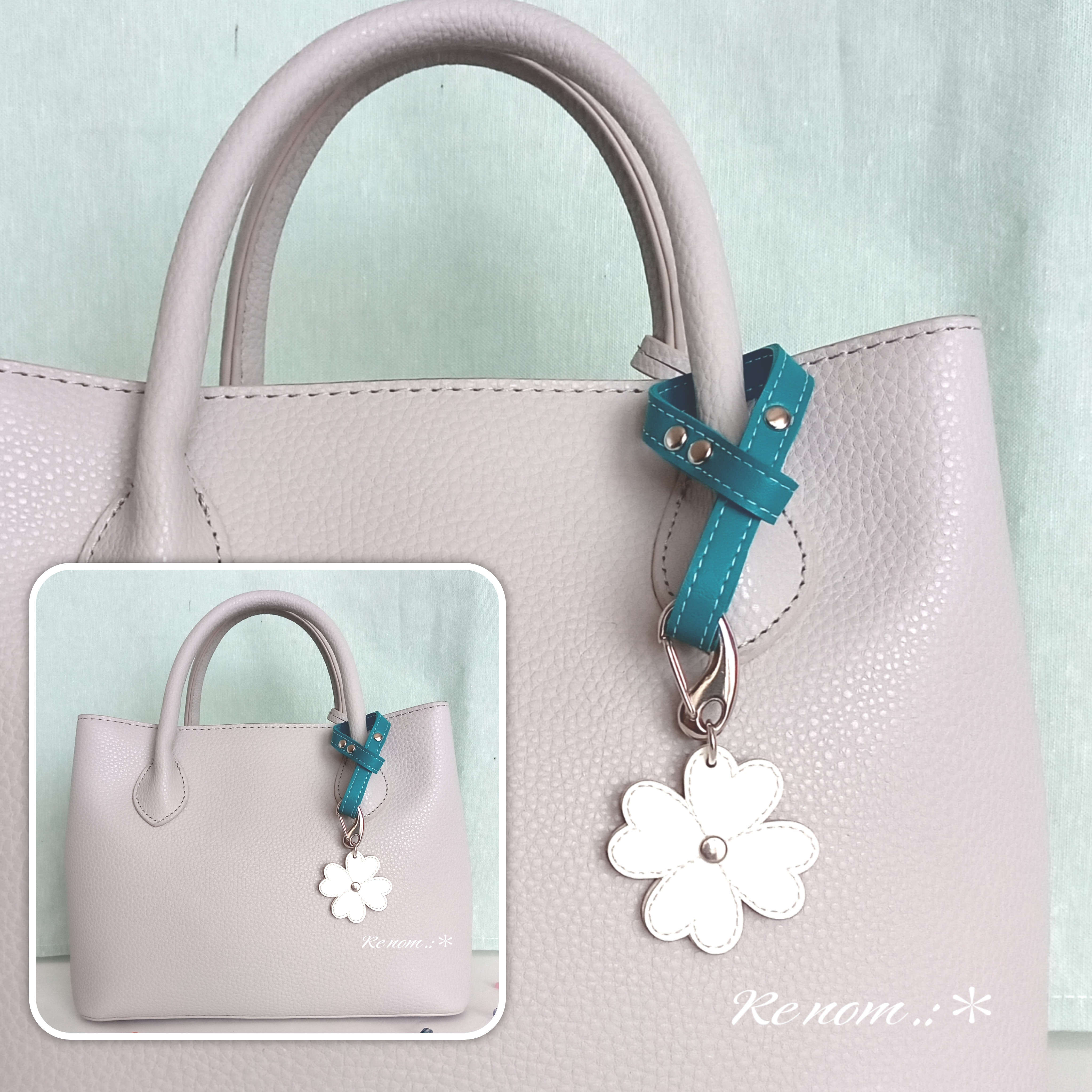 美品✨希少カラ―　コーチ　ワンショルダーバッグ　ジャッキー　ブルー　チャーム付 美品✨希少カラ― コーチ ワンショルダーバッグ ジャッキー