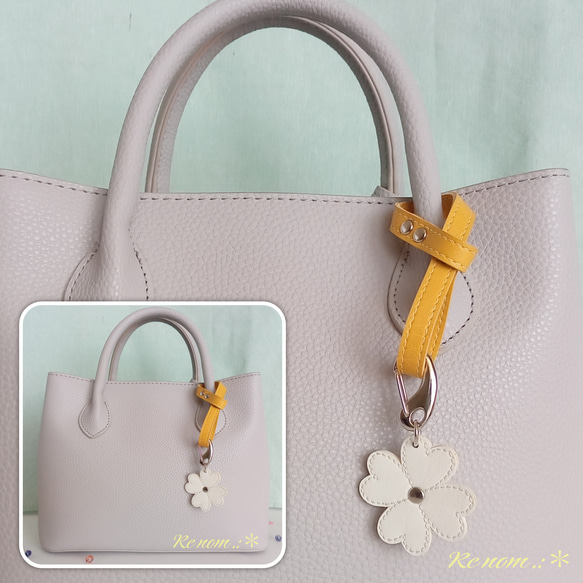 新作✩ 】カラーバックチャーム( チョーカー )＆キーホルダー