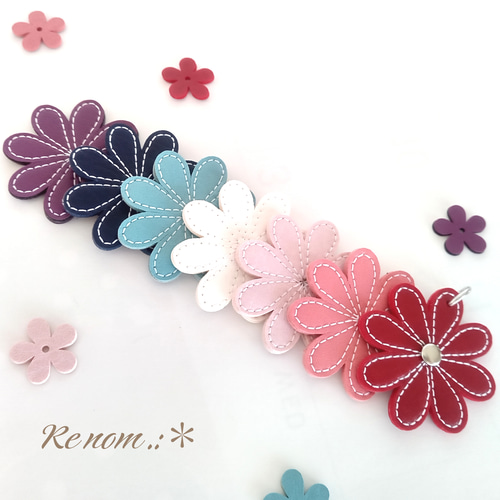 新作✩ 】カラーバックチャーム( チョーカー )＆キーホルダー