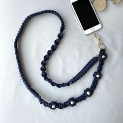 オーダー品】パラコードで作るスマホショルダーストラップ