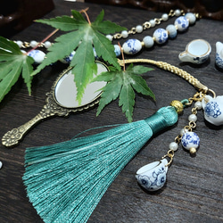 Creema限定】髪飾り 几帳結び(大) 金茶 ヘッドドレス（アクセサリー