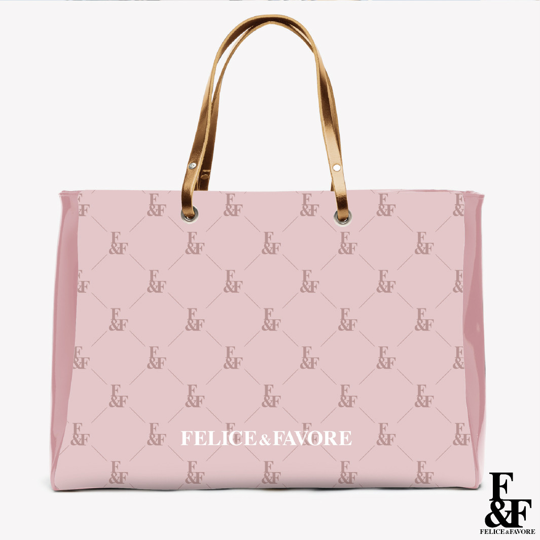 【スモール】トートバッグ  花柄 ロゴ トート バッグ ブラック フラワー オシャレ かわいい 小さい 通勤 プレゼント