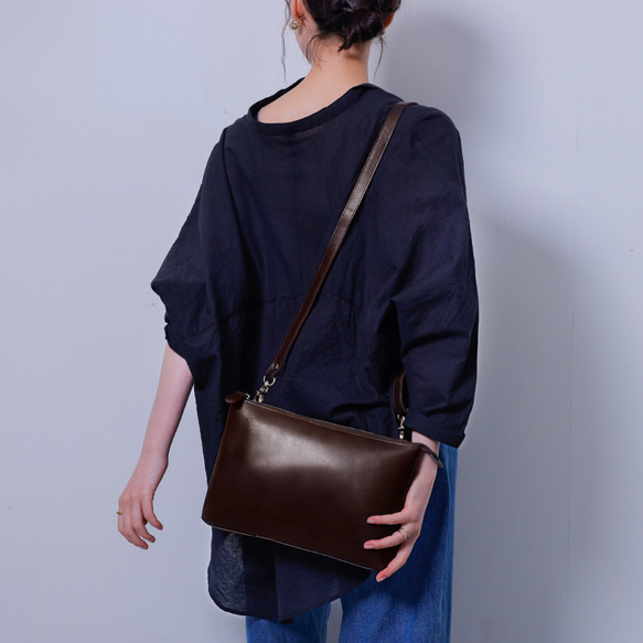 ショルダーバッグ メンズ 本革 収納 大容量 斜めがけ バッグ