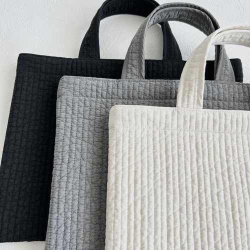 ちょっと小さめ♪すっきりきれいめ大人のヌビバッグ【レッスンバッグ