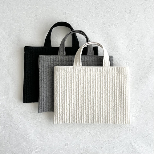 ちょっと小さめ♪すっきりきれいめ大人のヌビバッグ【レッスンバッグ