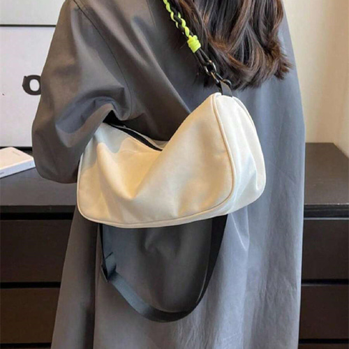 ファッショナブルな カラフル な編み込み装飾 シック な 軽量 ナイロン